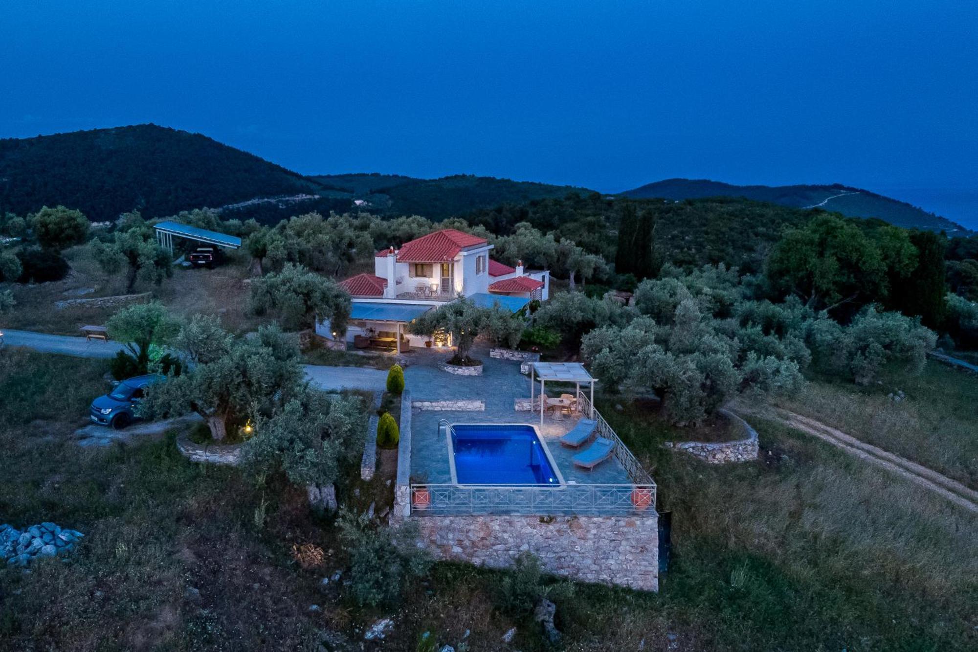 Villa Nektaria Alikias Exterior foto