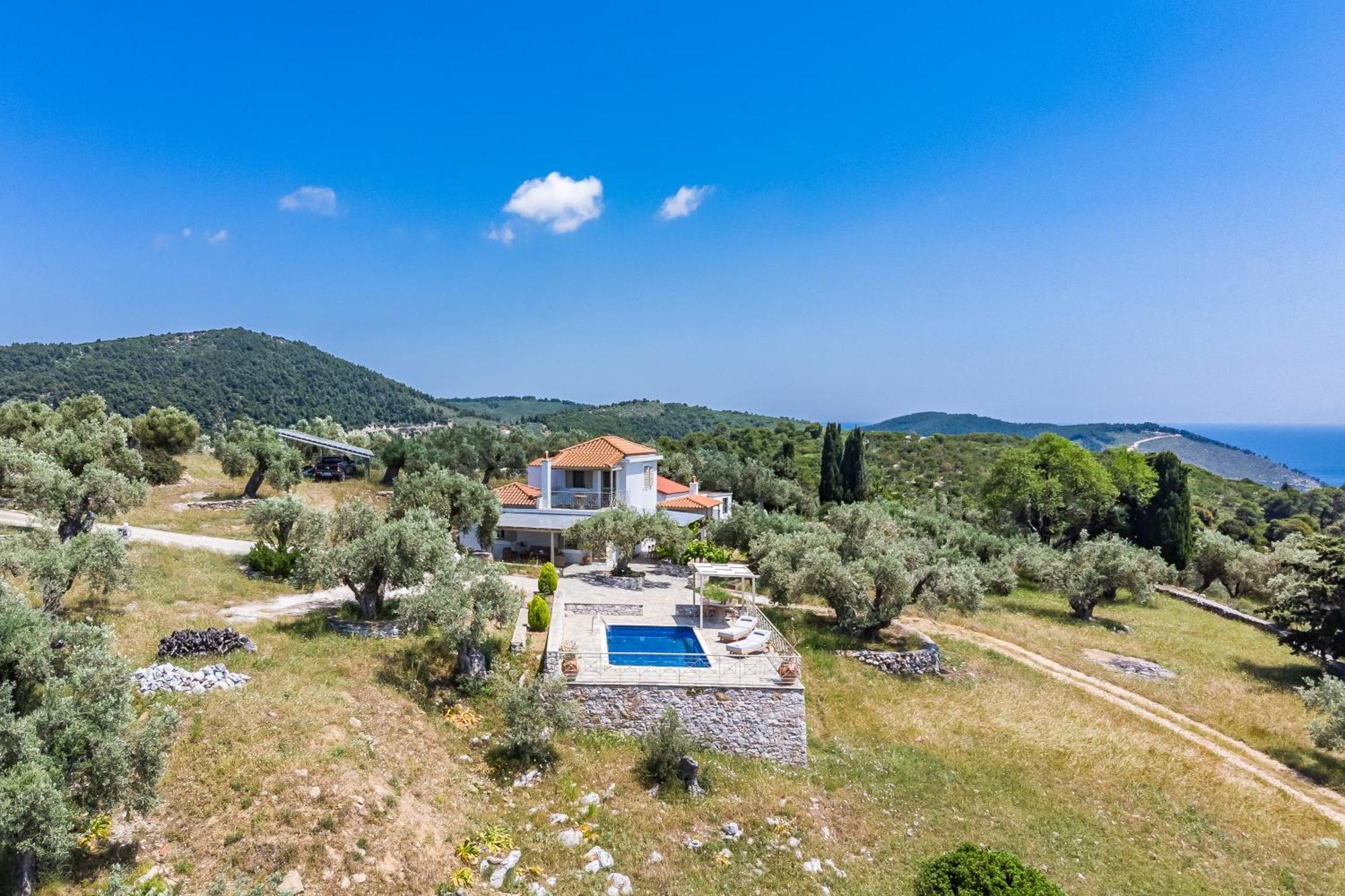 Villa Nektaria Alikias Exterior foto
