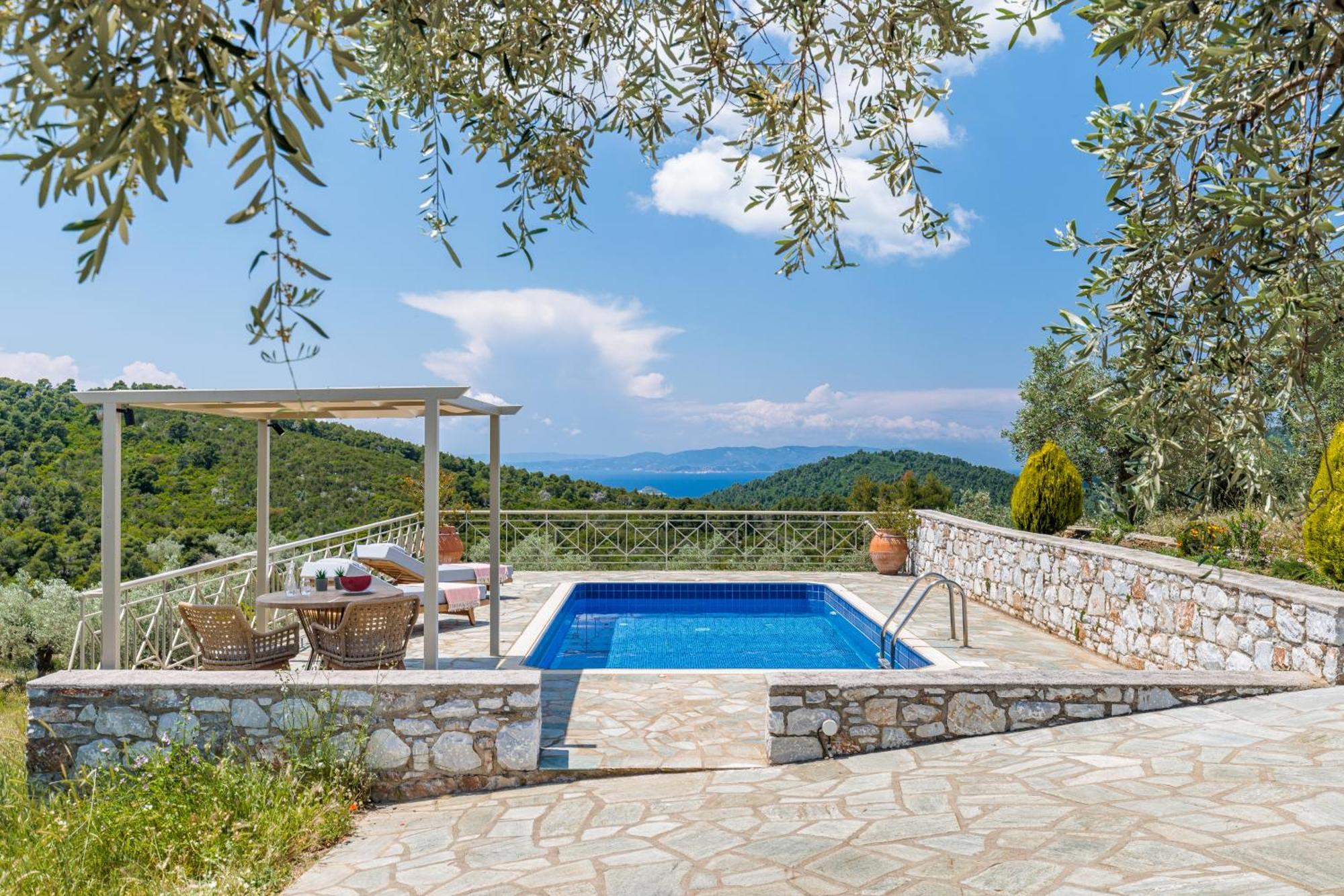Villa Nektaria Alikias Exterior foto