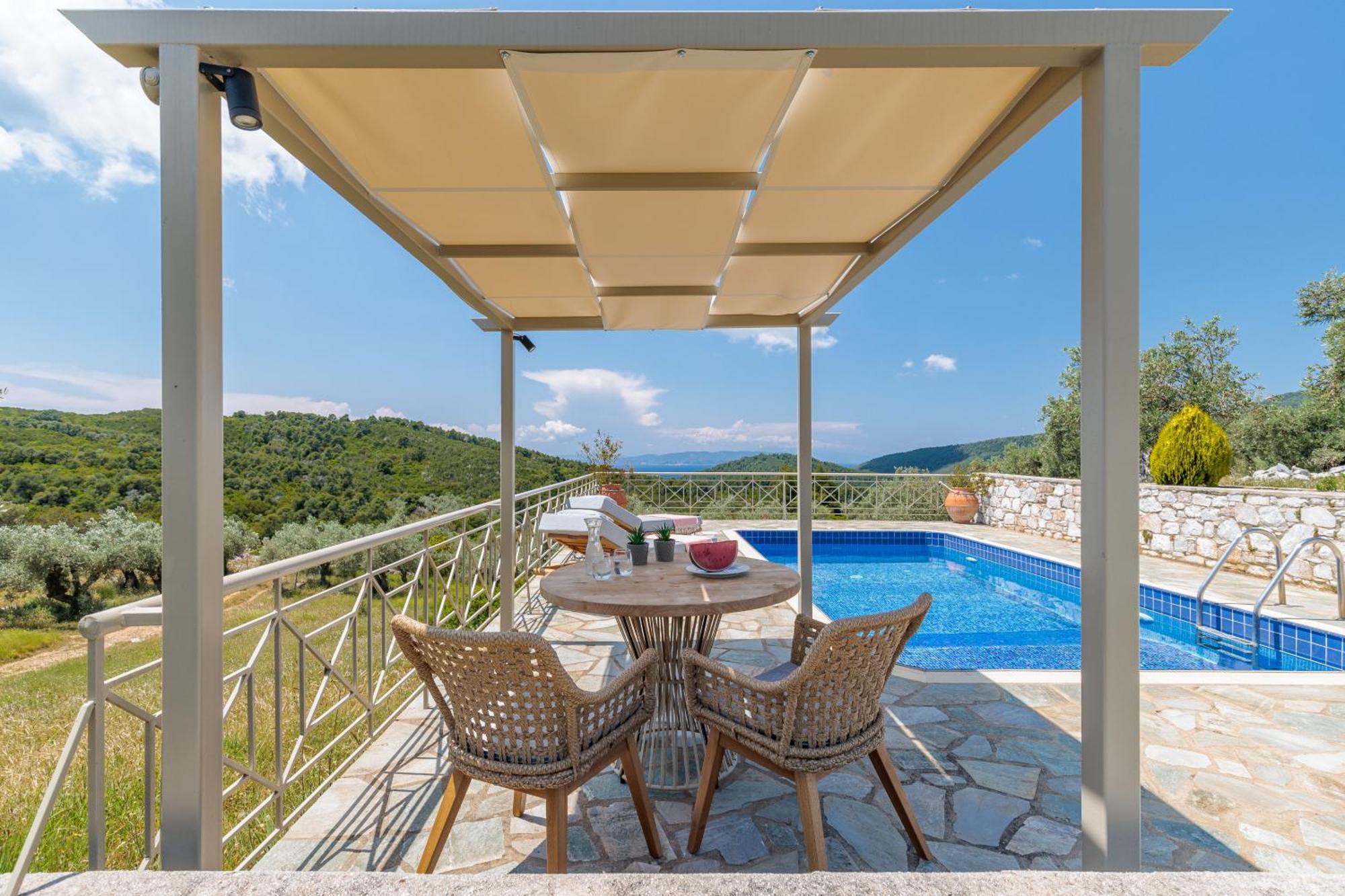 Villa Nektaria Alikias Exterior foto